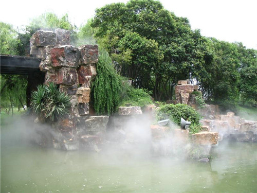 上海植物园冷雾工程