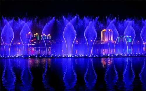 上海市植物园音乐喷泉工程