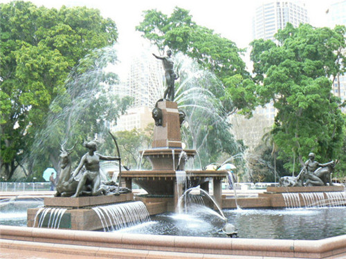 喷泉水景雕塑