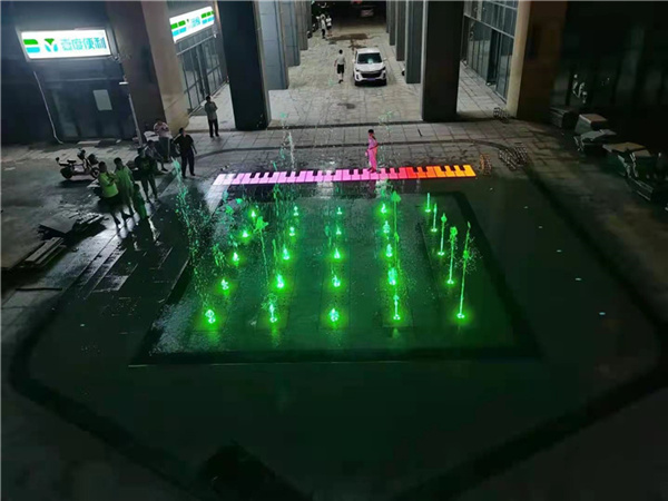 音乐喷泉灯光秀